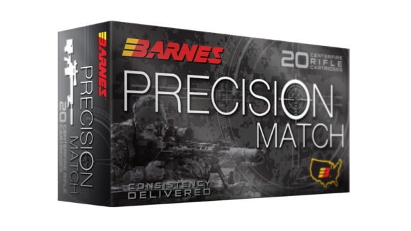 Barnes Precision Match 6.5 PRC 145gr Match Burner OTM BT Rifle Cartridges 500 rounds