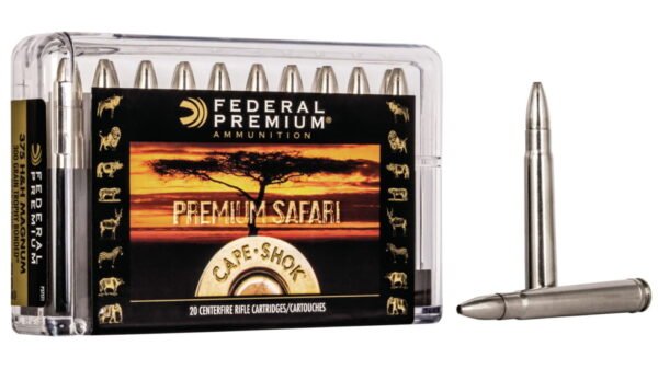 Federal Premium CAPE-SHOK .375 H&H Magnum 300 grain Trophy Bonded Bear Claw 200 rounds