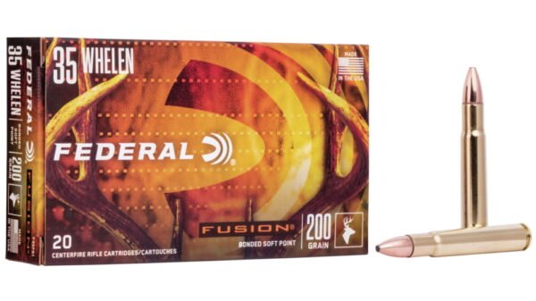 Federal Premium FUSION .35 Whelen 200 grain Fusion Soft Point 500 rounds