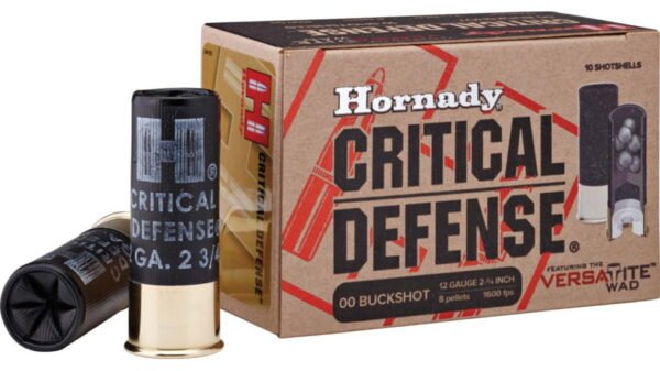 Hornady Critical Defense 12 Gauge 8 Pellet 2.75" 500 rounds