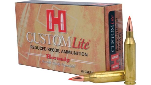 Hornady Custom .243 Winchester 87 Grain Super Shock Tip 500 rounds