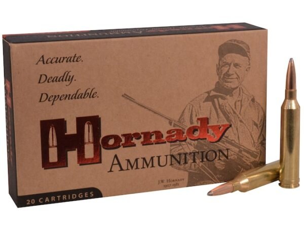 Hornady Custom Ammunition 264 Winchester Magnum 140 Grain Interlock Spire Point 300 round