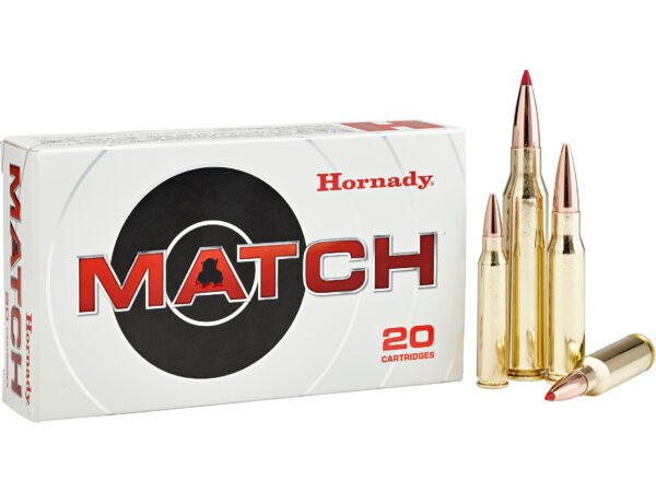 Hornady Match Ammunition 6.5 Creedmoor 140 Grain ELD Match Box 500 rounds