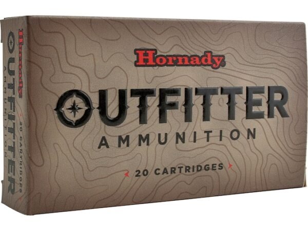 Hornady Outfitter Ammunition 257 Weatherby Magnum 90 Grain CX Polymer Tip Lead Free 200 round