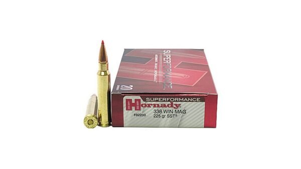 Hornady Superformance .338 Winchester Magnum 225 Grain Super Shock Tip 300 rounds