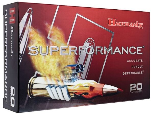 Hornady Superformance Ammunition 5.56x45mm NATO 55 Grain CX Polymer Tip Lead Free 500 round