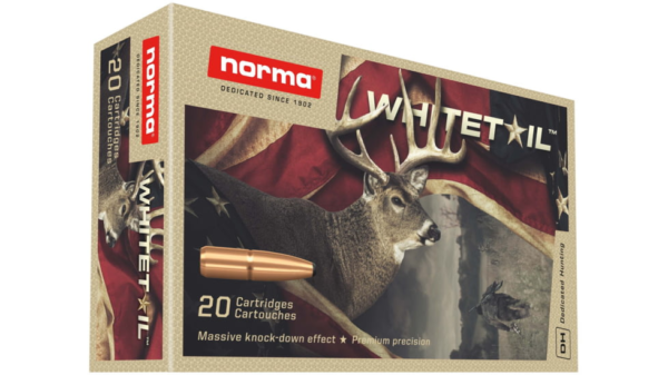 Norma Whitetail .243 Winchester 100gr Brass Cased 500 rounds