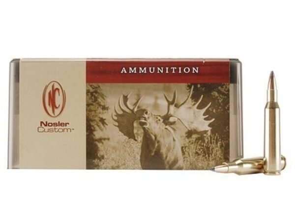 Nosler Custom Ammunition 257 Roberts +P 100 Grain Partition Spitzer