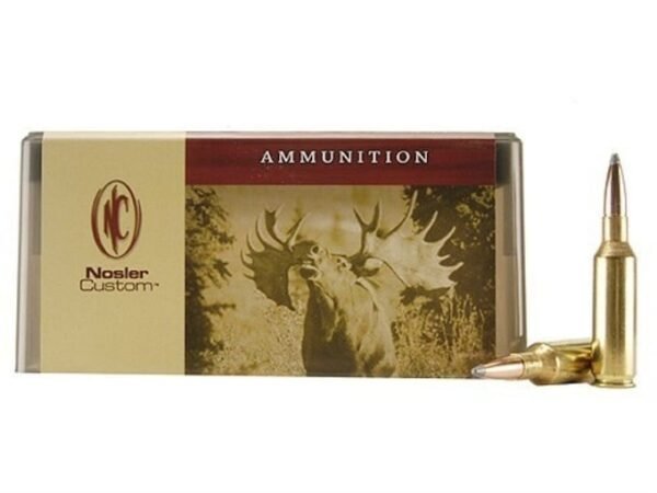 Nosler Custom Ammunition 7mm Remington Short Action Ultra Magnum 160 Grain Partition Spitzer 200 round