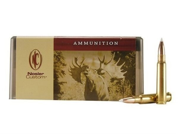 Nosler Custom Ammunition 8x57mm JS Mauser (8mm Mauser) 200 Grain AccuBond Spitzer 200 rounds