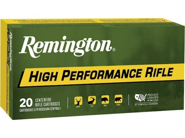 Remington High Performance Rifle Ammunition 17 Remington 25 Grain Hornady Hollow Point 200 round