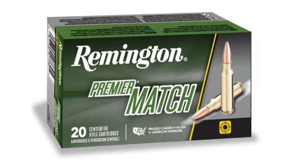 Remington Premier Match 6.8mm Remington SPC 115 Grain Sierra MatchKing Boat-Tail Hollow Point 500 rounds