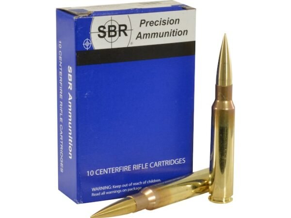 SBR Ammunition 408 (10.36x77mm) 400 Grain Solid Match 100 round