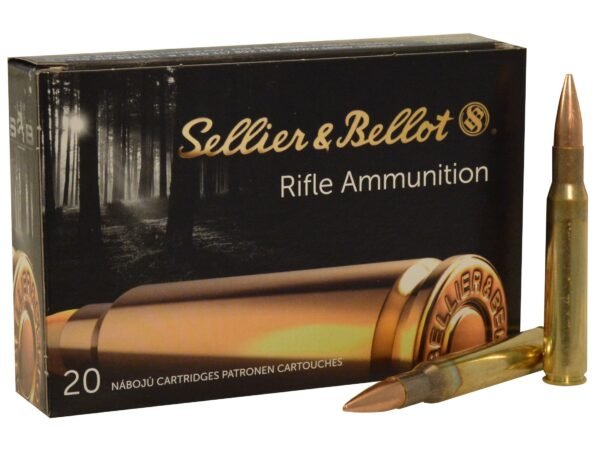 Sellier & Bellot Ammunition 30-06 Springfield (M1 Garand) 150 Grain Full Metal Jacket 500 rounds