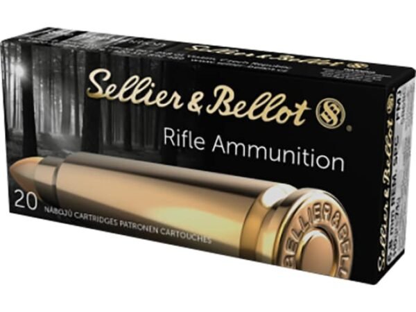 Sellier & Bellot Ammunition 6.8mm Remington SPC 110 Grain Full Metal Jacket 500 rounds