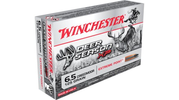 Winchester DEER SEASON XP 6.5 Creedmoor 125 grain Extreme Point Polymer Tip 500 rounds