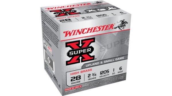 Winchester SUPER-X SHOTSHELL 28 Gauge 1 oz 2.75" 500 rounds