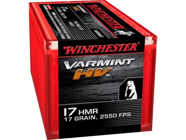 Winchester Supreme Ammunition 17 Hornady Magnum Rimfire (HMR) 17 Grain Hornady V-Max